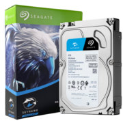 希捷(Seagate)监控硬盘8TB 256MB 7200转 SATA 垂直 机械 PMR CMR 希捷酷鹰SkyHawk ST8000VX004