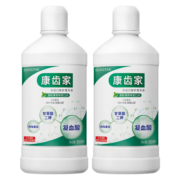 G·U·M康齿家抑菌护龈漱口水 口气清新薄荷漱口水550ml*2瓶