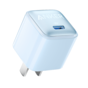 Anker 安克安芯充适配苹果14快充充电器20W手机充电头iPhone14/13/12promax 冰晶蓝【安芯充|智能温控|苹果同芯*】