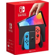 Nintendo 任天堂 日版 Switch OLED 游戏主机 红蓝色