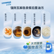 水卫仕（seaways）洗碗粉洗碗机专用洗涤剂 洗碗机洗涤剂 洗碗粉洗涤块 洗碗机专用洗碗粉1kg*1