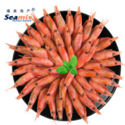 PLUS会员：Seamix 禧美海产 北极甜虾 65-85只 500g*3件