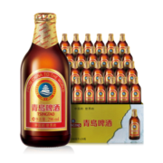 青岛啤酒小棕金11度296ml 24瓶