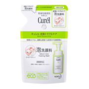 珂润（Curel）控油洁颜泡沫补充装130ml（弱酸性洗面奶洁面乳）送男友