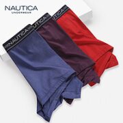 NAUTICA 诺帝卡 男士50S莫代尔内裤 NTNS020037 3条装