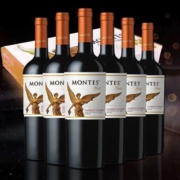 蒙特斯红酒 montes金天使精选赤霞珠红葡萄酒 智利原瓶原装进口