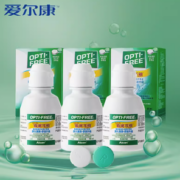 16小时持久保湿！Alcon 爱尔康 傲滴乐明护理液 60ml*3件 29元包邮（需领券）