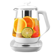 松下(Panasonic)养生壶 智能煮茶壶 恒温烧水壶电热水壶煎药壶煮茶器 防干烧带滤网1.7L NC-POH15-W