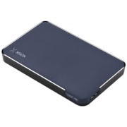 小盘(XDISK)250GB USB3.0移动硬盘X系列2.5英寸深蓝色 商务时尚 文件数据备份存储 高速便携 稳定耐用