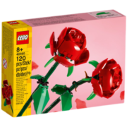 【乐高认证店】乐高（LEGO）积木玫瑰花 花束拼搭 限量收藏款 女孩玩具中秋节生日礼物 玫瑰花 40460