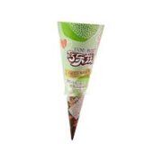 巧乐兹 伊利冰淇淋巧乐兹哈密瓜脆筒甜筒雪糕冰品冰激凌73g*6支