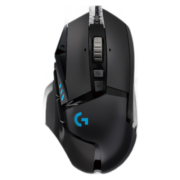 罗技（G） g502Hero主宰者游戏鼠标 电竞鼠标 有线鼠标 cf吃鸡lol鼠标宏RGB配重块大手 G502Hero