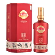 泸州老窖 生肖文化酒 精品 52度白酒 浓香型 500ml*1瓶 纯粮食酒水