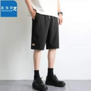 Jeanswest 真维斯 男士冰丝休闲五分裤 多色