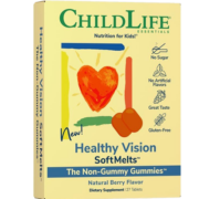 ChildLife 叶黄素儿童护眼软糖 蓝莓叶黄素花青素 青少年成人眼部保健 进口27片/盒 【单盒】
