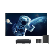 峰米 激光电视4K Max家庭影院投影仪家用投影电视（含100英寸菲涅尔硬屏  4500ANSI流明 4K超高清 超短焦）
