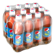 需抢券:百事可乐 Pepsi 清柠味 汽水 碳酸饮料整箱 500ml*12瓶 百事出品+凑单