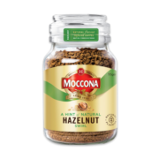 摩可纳 Moccona  进口纯咖啡粉 经典榛果风味冻干速溶黑咖啡 95g