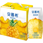 安慕希希腊风味常温酸奶清甜菠萝味205g*12整箱35%蛋白质牛奶早餐4月产 菠萝味205g*12