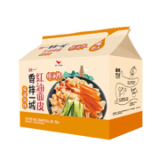 限地区、概率券：Uni-President 统一 香拌一城 红油风味面皮麻酱风味四合一 119g*4袋