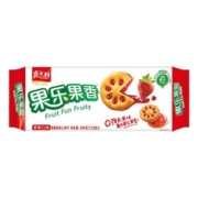 嘉士利果乐果香果酱夹心饼干小吃办公室零食代餐饱腹食品散装整箱