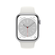 京东百亿补贴：Apple 苹果手表 iWatch s8 白色 运动款 GPS 45mm