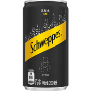 可口可乐（Coca-Cola） 怡泉Schweppes无糖零卡苏打水汽水饮料整箱装 可口可乐出品 200ml*12罐