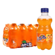 可口可乐（Coca-Cola）汽水碳酸饮料 芬达300ML*12瓶*2件