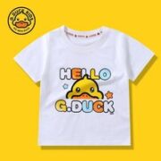 G.DUCK小黄鸭森活 儿童纯棉T恤（可搭配防蚊裤）