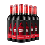 奥兰小红帽红酒陈酿干红葡萄酒750ml*6整箱西班牙原瓶进口端午节礼物