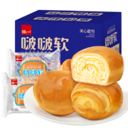 PLUS会员、概率劵：泓一 啵啵软夹心面包 500g/箱