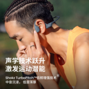 韶音（SHOKZ） OpenRun Pro骨传导蓝牙耳机运动无线耳骨传导耳机跑步骑行S810/S811 Mini版骑士黑