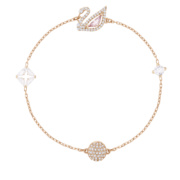 施华洛世奇（SWAROVSKI）品牌官方直售 施华洛世奇天鹅 DAZZLING SWAN 手链女轻奢饰品 M  18CM  5472271