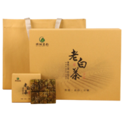 璞澜茗韵2015年福鼎大白茶老寿眉8年陈磻溪高山茶紧压茶礼盒装 2015年 传统老白茶 180g * 1盒