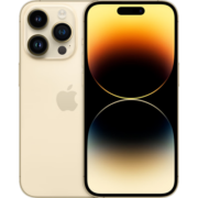 Apple iPhone 14 Pro (A2892)  支持移动联通电信5G 双卡双待手机 金色 128G【官方标配+全国联保】