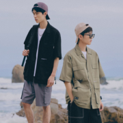 太平鸟男装 衬衫POLO衫合集夏季休闲简约短袖男士衬衫