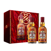 PLUS会员：CHIVAS 芝华士 12年 苏格兰威士忌 40%vol 500ml*2瓶 礼盒装