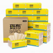 88VIP：斑布 本色抽纸 90抽24包 *2件