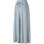 蕉下（beneunder）休闲裤女装高腰冰丝凉感阔腿裤防晒裤宽松显瘦裤子 【加强透气款】北欧灰 S
