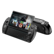 GPD win4 游戏机掌机2023款AMD7系迷你掌上电脑畅玩3A大作DNF单机steam掌机游戏 AMD R5-7640U 16G+512GB 黑色 标配版