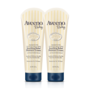 艾惟诺（Aveeno）婴儿润肤乳燕麦舒缓宝宝面霜乳液深层滋润舒缓柔嫩润肤乳227g*2