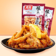 有友泡椒凤爪山椒鸡爪休闲零食小吃重庆特产大礼包鸡肉熟食鸡爪168g 酸菜凤爪168g*1袋