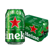喜力（Heineken）经典啤酒330ml*6听