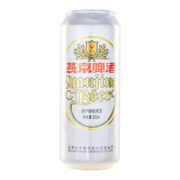 京东PLUS: 燕京啤酒（YANJING BEER）2.5度啤酒麦芽浓度 500ml*12罐