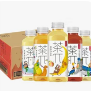 30号10点开始、限1.6W件、聚划算百亿补贴：农夫山泉 茶π 饮料 500ml*4瓶