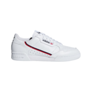 adidas阿迪达斯官方三叶草CONTINENTAL男女经典休闲网球运动板鞋 白/浅猩红/学院藏青蓝 38(235mm)