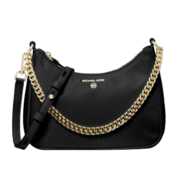 迈克.科尔斯（MICHAEL KORS）MK女包 奢侈品Jet Set尼龙链条单肩包 黑色32F1GT9C8C BLACK