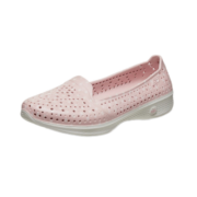 斯凯奇（SKECHERS）一脚蹬镂女士洞洞鞋14697 粉色/白色/PKW 40