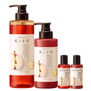 髮の食谱发之食谱苹果姜洗发水530ml+护发素280g送50ml*2
