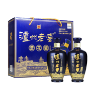 京东百亿补贴：泸州老窖 蓝花瓷头曲 礼盒